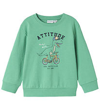 Name It Sweatshirt - NmmValexander - Cream De Menthe/Attitude