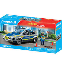 Playmobil Action Heroes - Police patrol car w. Light/Sound - 717