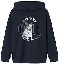 Name It Hettupeysa - NkmBedog - Dökkblátt Blazer M. Prentað