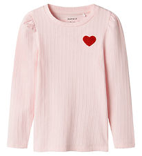 Name It Blouse - Rib - NmfDlove - Ballerina w. Pointelle