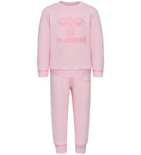 Hummel Set - hmlArine Rundhalsanzug - Pink-A-Boo