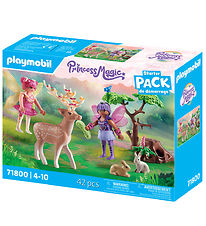 Playmobil Princess Töfrar - Álfar M. Skógardýr - 71800 - 42 Part