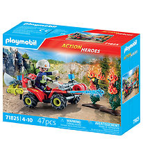 Playmobil Action Heroes - Firefighter Quad - 71825 - 47 Partar
