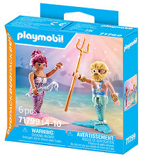 Playmobil DuoPack - Hafmeyja Og Triton - 71799 - 6 Partar