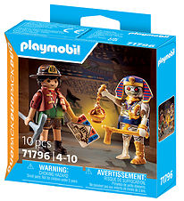 Playmobil DuoPack - Treasure Hunter And Mummy - 71796 - 10 Parta