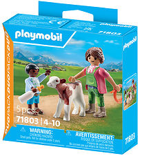 Playmobil DuoPack - Bóndi M. Kálfur - 71803 - 5 Partar