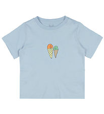 Stella McCartney Kids Stuttermabolur - Light Blue