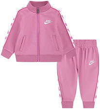 Nike Tracksuit - Cardigan/Trousers - Magic Flamingo