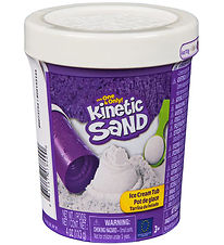Kinetic Sand Beach Set - 113 grams - Ice Cream Tube - White