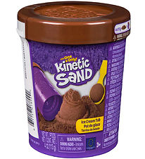 Kinetic Sand Beach Set - 113 grams - Ice Cream Tube - Brown