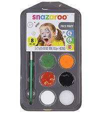 Snazaroo Face Paint - Halloween - 7 Parts + 1 Idea Booklet