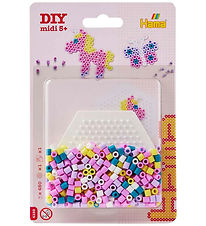 Hama Midi Beads - 450 pcs - Unicorn