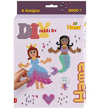 Hama Midi Beads - 2000 pcs - Princess And Mermaid