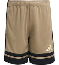 adidas Performance Sports shorts - SQUA25 - Blacar/Black/Warvan