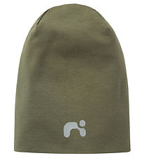 Name It Beanie - NmnMoppy - Ref Logo - Dusty Olive