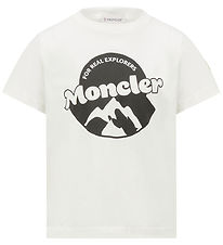 Moncler T-shirt - White w. Print