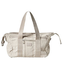 Lala Berlin Väska - Big Bag Muriel 2.0 - Heritage Stripe Beige