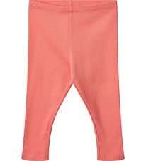 Wheat Leggings - Rib - Maddy - Light Coral