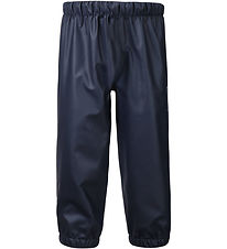 Didriksons Regnbyxor - PU - Waistman - Marinblå