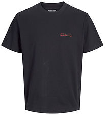 Jack & Jones Stuttermabolur - JorRetiro - Svart