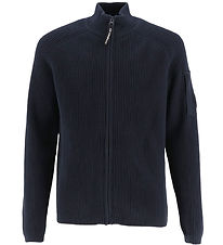 C.P. Company Cardigan - Knitted - Total Eclipse Blue