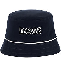 BOSS Bucket-hattur - Dökkblátt