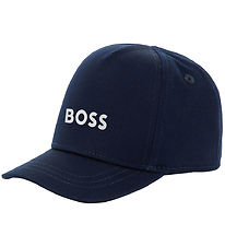 BOSS Derhúfa - Dökkblátt