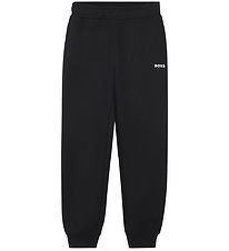BOSS Joggingbuxur - Svart