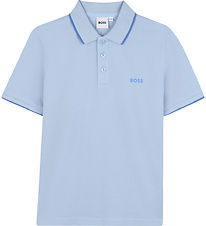 BOSS Polo - Pique - persneska Blue