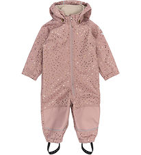 Mikk-Line Softshell Suit w. Fleece - Recycled - Twilight Mauve M