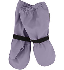 Mikk-Line Fäustlinge m. Fleece - PU - Dämmerung