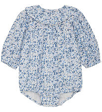 Minymo Bodysuit l/s - Windsurfer w. Flowers