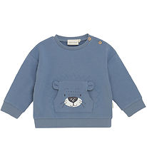 Minymo Sweatshirt - Flint Stone w. Print
