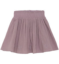 Minymo Skirt - Elderberry w. Embroidery
