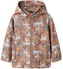Name It Softshell Jacket w. Fleece - NmnAlfa08 - Mountain Trail/
