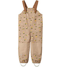 Name It Softshell Pants w. Fleece/Suspenders - NmfAlfa08 - Light