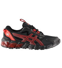 Asics Sko - Gel-Quantum 90 GS - Black/Rød Classic+
