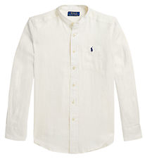 Polo Ralph Lauren Skjorta - Lin- Brevbärare - Vit