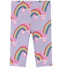 Stella McCartney Kids Leggings - Fjólublátt M. Hjólaskautar