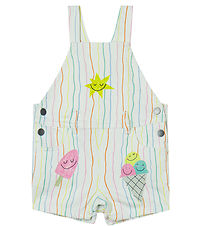 Stella McCartney Kids Overalls - White w. Stripes/Ice