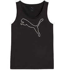 Puma Sports Bra - Tad Ass CAT Logo - Black