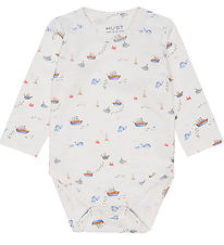 Hust and Claire Bodysuit l/s - Billy - Ivory