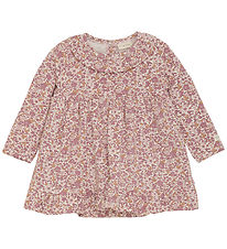 Fixoni Bodysuit w. Skirt l/s - Nostalgia Rose