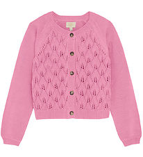 Creamie Cardigan - Strick - Baumwolle - Rosenblüte