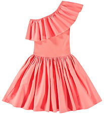 Molo Dress - Rib - Chloey - Warm Coral
