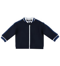 Emporio Armani Cardigan - Navy m. Wit
