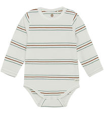 En Fant Bodysuit L/æ - Stripe - Jadeite