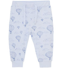En Fant Trousers - Rib - AOP - Arctic Ice