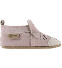 En Fant Pantoffels - Suede Dier - Sepia Rose