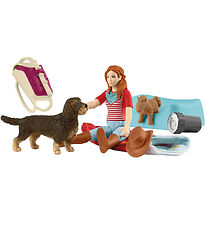 Schleich Övernattning med Hannah - 42748 - 11 Delar